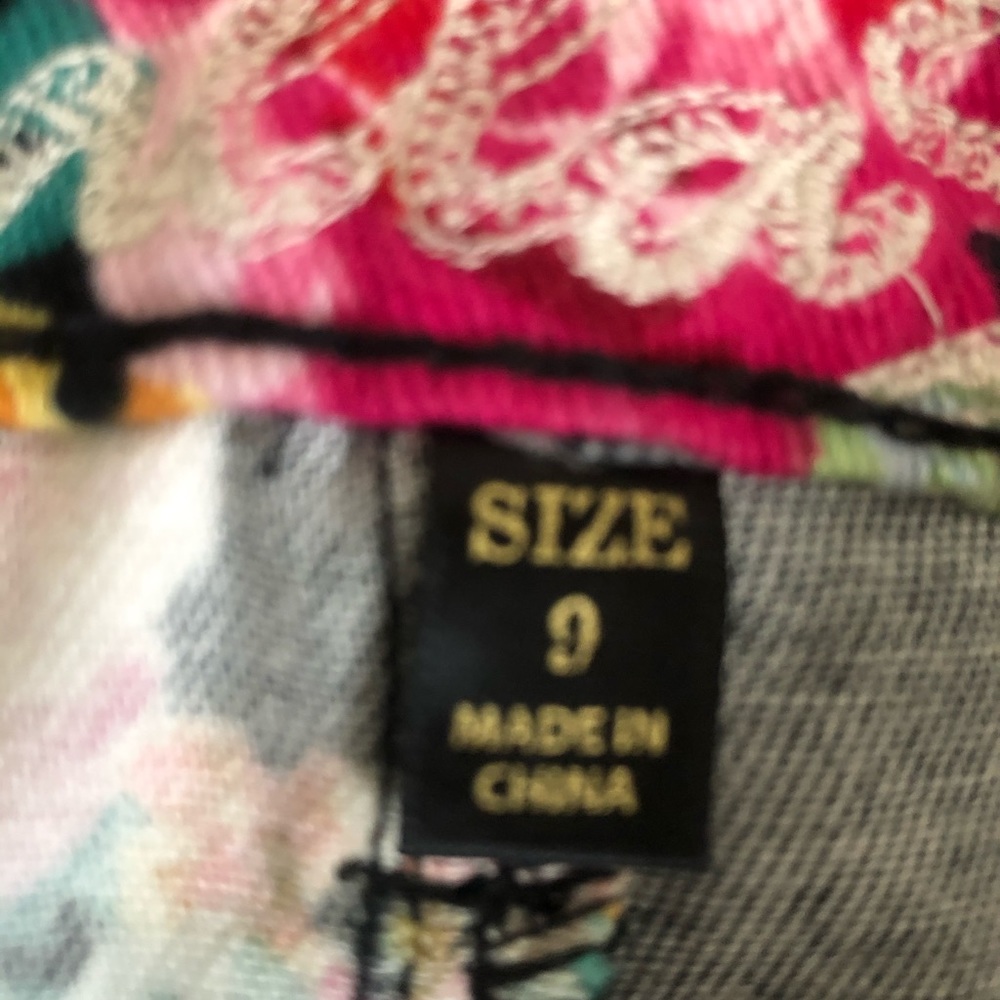 Boho floral jeans - Picture 3 of 4